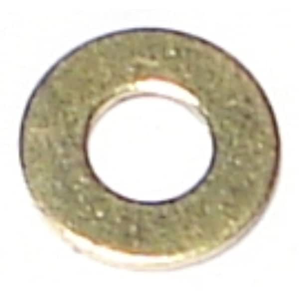 Midwest Fastener Flat Washer, For Screw Size #6 , Brass 100 PK 03900 - main